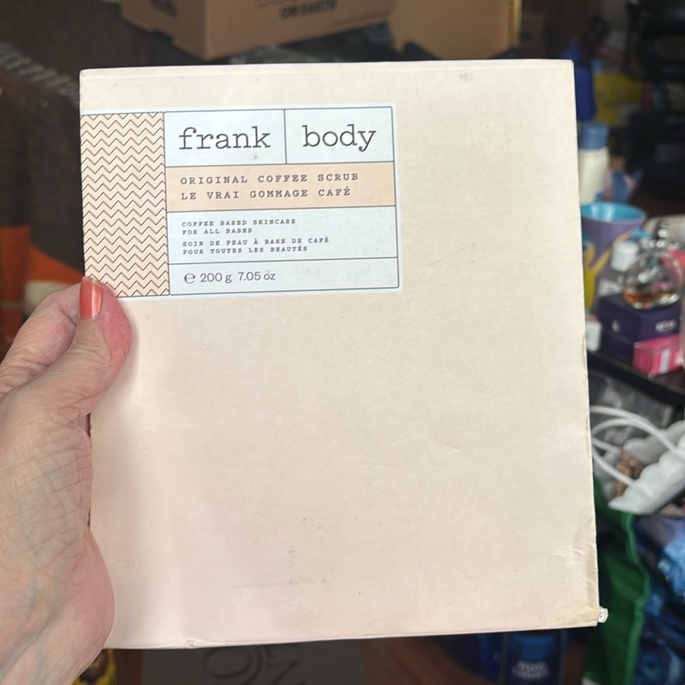 Frank Body Original Coffee Scrub
Size: 7.05 oz/ 200 g
Brand New and Sealed